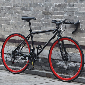 Promotion à Durée Limitée Vélo de Course Speedway en Acier à Haute Teneur en Carbone avec 24 Vitesses et Pédales à Picots - Product Image 4