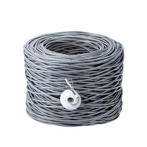 Cabo de Rede Ethernet Interno Kneysum Cat5E CCA Cinza Trançado 305M 1000FT UTP FTP SFTP - Product Image 6