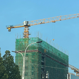 Dahan ZOOMLION QTZ100 6013 Tower <span class=keywords><strong>Crane</strong></span> Konstruksi Bekas Kapasitas Angkat 6t Warna Kuning Efisiensi Tinggi Kualitas Tinggi Model 2021 - Product Image 3
