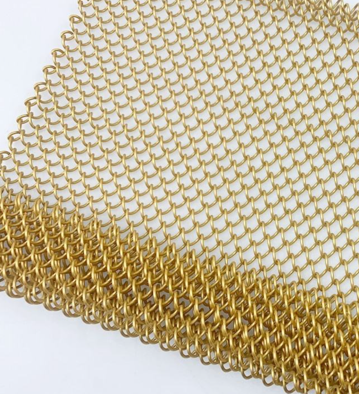 Woven Aluminum Wire MeshDecorative Metal Mesh