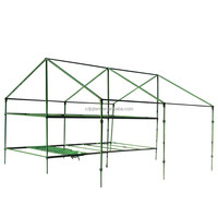 Tente en toile robuste à double couche, imperméable, toutes saisons, >3000 mm, une chambre, pour les tâches