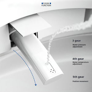 Luxury Smart Ceramic Toilet Automatic <strong>Sensor</strong> <strong>Siphonic</strong> Flush Intelligent Sanitary Ware P-Trap S-Trap Floor Mounted Installation - Product Image 5