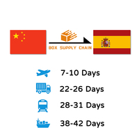 Fret aérien de Chine vers l'Espagne pour les marchandises surdimensionnées / les compléments alimentaires / les produits pour adultes / les cosmétiques / les appareils de beauté / les matelas