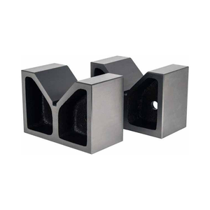 Negro 00 Grado Granito Precisión Mecánica V-block Regla de ángulo cuadrado principal Industrial V-block Regla de ángulo recto - Product Image 1