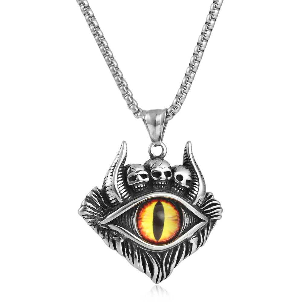 Pendentif simple, argent, style 02