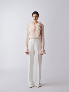 Estilo elegante blusa Amanda paños para mujer nueva tendencia camisa de mujer elegante alta moda señoras Camisas de mujer servicio ODM - Product Image 3