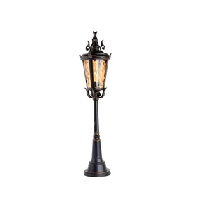 Projecteur en alliage d'aluminium personnalisé, éclairage d'extérieur traditionnel de Casa <span class=keywords><strong>Marseille</strong></span>, avec pôle, noir ou marron, pièces - Product Image 1