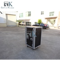 Estuche de Transporte Profesional de Aluminio Resistente a Impactos para DJ