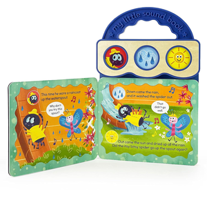 Livre sonore interactif portable avec poignée, thèmes Passe-temps, Météo et Animaux, pour l'apprentissage précoce et éducatif - Product Image 2