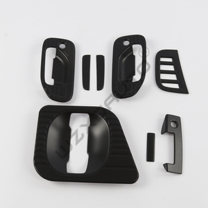 WZXD 2023 2024 Cache-poignée de porte de voiture en plastique ABS chromé noir mat pour NV350 - Product Image 5