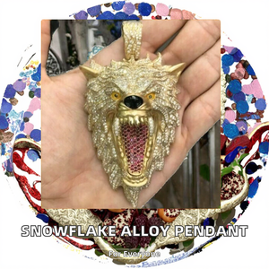 Accesorios de Joyería DIY, Colgante de Copo de Nieve Retro de Aleación de Zinc, Regalo de Boda, Fiesta, Unisex, Venta al por Mayor Directa de Fábrica JL - Product Image 2