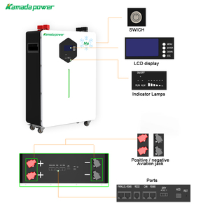 Pin 10kWh 48V 210Ah 5kW 10kW 15kWh Pin Natri-ion gắn tường năng lượng mặt trời - Product Image 3