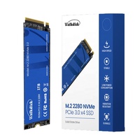 قرص SSD M.2 NVME Gen3 عالي السرعة وفعال من حيث التكلفة لأجهزة الكمبيوتر المحمولة بسعات 128 جيجابايت و256 جيجابايت و512 جيجابايت و1 تيرابايت و2 تيرابايت، نوع PCIE 2280 ملم