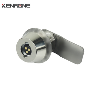 Serrure de cabinet en métal avec <span class=keywords><strong>clé</strong></span> électronique pour distributeurs automatiques et armoires télécom - Product Image 1