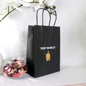 Bolsa de Papel Kraft Marrón Ecológica Personalizada, Reciclada, para Envasado de Alimentos, Estilo Clásico, para Llevar, Desechable, para Alimentos, Velas y Manualidades - Product Image 1