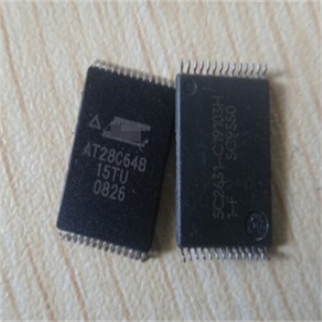 Original IC AT28C64B-15TU EEPROM 64KBIT PARALLEL 28TSOP AT28C64B