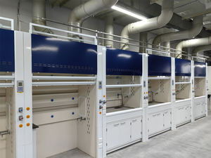 Wlak de laboratoire d'équipement de laboratoire de chimie dans la hotte avec l'équipement de laboratoire de lycée d'évier - Product Image 3