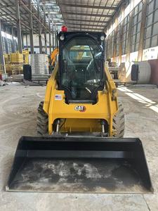 Mesin penggerak roda Mini CAT 262D bekas asli Jepang pemuat roda selip ulat pengangkut - Product Image 5