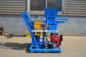 Hr2-25 emi-tự động hướng dẫn sử dụng thủy lực lồng vào nhau gạch Báo Chí đất sét gạch máy làm bằng tay - Product Image 6