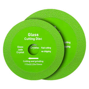 Disques de coupe et de meulage verts pour verre, cristal, <span class=keywords><strong>vin</strong></span>, diamant – Disque de coupe pour verre - Product Image 5