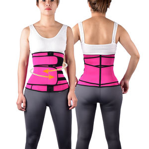 99/ pieces全球批发乳胶腰带裹腰训练器钢带骨腰部训练器紧身胸衣黑色