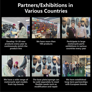 Vente chaude Qualité Accessoires De Moto Personnalisés Siège Avant De Moto En Cuir De Haute Qualité pour Honda CRF1100L <span class=keywords><strong>2020</strong></span> - Product Image 6