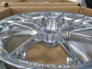 Nanjing Milong Auto 19x8.5 19x9.5 Jantes de voiture de course 5x112 Jantes forgées super légères polies pour <span class=keywords><strong>Bmw</strong></span> Série 4 M2 M3 M4 G80 G82 G87 - Product Image 3