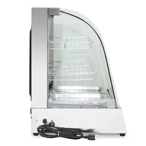 Ad alta precisione fornitura di fabbrica controllabile pollo cibo fritto Display più caldo elettrico cibo riscaldamento vetrina per il ristorante di casa - Product Image 2