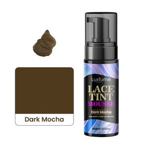 Luxfume – <span class=keywords><strong>Mousse</strong></span> teinte dentelle <span class=keywords><strong>Caramel</strong></span> 3.38oz, nouvelle formule parfaitement assortie au teint de la peau - Product Image 1