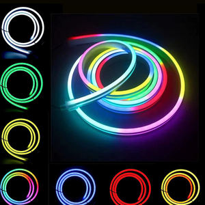 Módulo de tira de luz LED RGB inteligente Tira de luces inteligente programable Las tiras de diodo emisor de luz flexibles se pueden cortar - Product Image 3