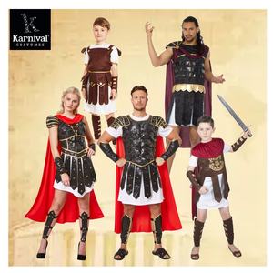 ODM lujo <span class=keywords><strong>mujer</strong></span> gladiador romano Guerrero armadura <span class=keywords><strong>disfraz</strong></span> venta completa Halloween adultos capa señoras juego disfraces - Product Image 1