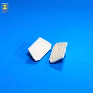 Rechteckige Aluminiumoxid-Keramik platten Kunden spezifische wärme leitende und isolierende Keramik platten Weiß Verschleiß festes Aluminium oxid - Product Image 5