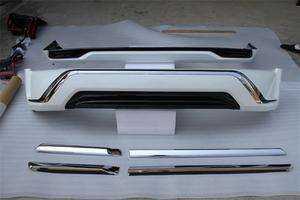 Kits de <span class=keywords><strong>carrosserie</strong></span> de voiture en plastique PP blanc nacré et noir à <span class=keywords><strong>prix</strong></span> bas, installation facile, pare-chocs avant, pare-chocs arrière, kits latéraux pour pare-chocs arrière - Product Image 3