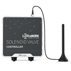 Milesight UC511 y UC512 Controlador de válvula solenoide Control y monitoreo inteligente del flujo de agua - Product Image 1