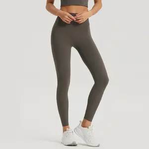 One size fit all Naked Feeling Women Fashion Super Elastic High Waist Gym Bodybuilding Tights sexy popular leggings free size