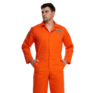 ZX Factory Custom Jumpsuit Workwear Ocean Crew <strong>Seaman</strong> Mechanic Work Wear Fr Hi Vis Men Coverall - Product Image 2
