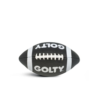 GOLTY FM-3005 F9 Poids 397-425G et circonférence 705-724MM Football américain professionnel en cuir résistant aux intempéries