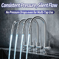 Pompe de surpression intelligente à fréquence variable à aimant permanent pour la pressurisation de l'eau domestique de toute la maison