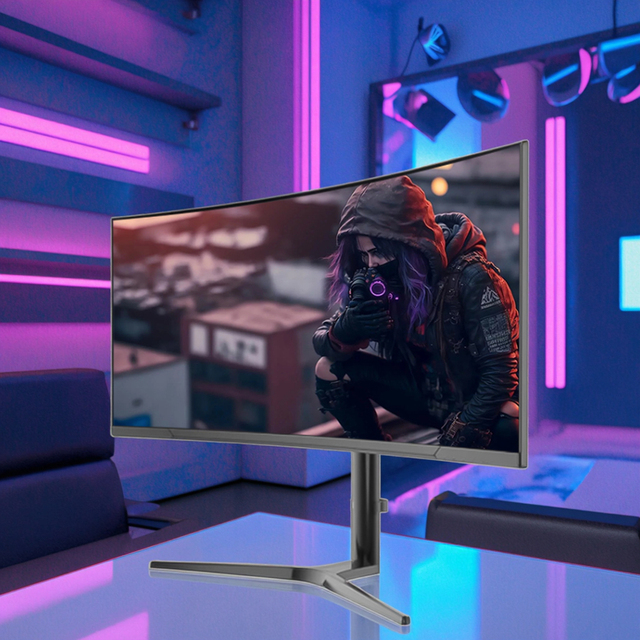 Curved 34-Inch 144Hz 165Hz 4K WQHD Gaming Monitor with 1500R 3440x1440 Resolution Wide Screen LED LCD Monitor