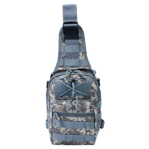Bolsa Deportiva Impermeable de Tela Oxford con Camuflaje, Bolsa Táctica de Hombro Único para Exteriores con Forro de Poliéster - Product Image 6