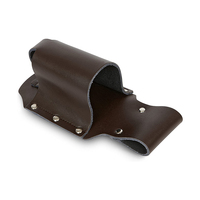 Porte-bouteilles en cuir classique en laiton, ouvre-boîte, outil de vin, support de Bar, accessoire expresso marron bière, accessoires
