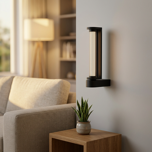 Modern Metal <b>Wall</b> Lamp with Acrylic Shade, LED 11.5W Indoor <b>Wall</b> <b>Sconce</b> for Bedroom, Living Room & Hotel - Product Image 5