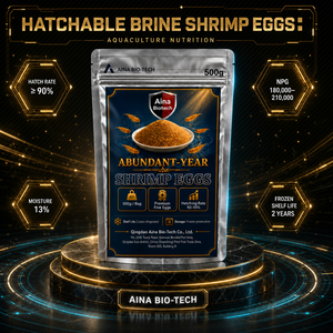 Cystes <span class=keywords><strong>d</strong></span>'<span class=keywords><strong>Artemia</strong></span>, Œufs de crevettes saumâtres, Nourriture pour crevettes et petits poissons, Friandise pour animaux de compagnie, 60% de protéines, Sans OGM, Taux <span class=keywords><strong>d</strong></span>'éclosion 90%, 500g/sac OEM/ODM - Product Image 1
