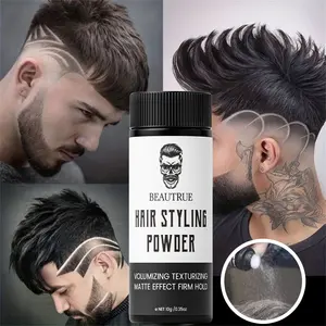 Fábrica profesional personalizada 10G 20g polvo para peinar el cabello texturizante polvo voluminizador esponjoso para hombres polvo para Volumen de cabello