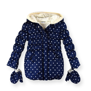 Giacca da ragazza grigio blu scuro - Product Image 4