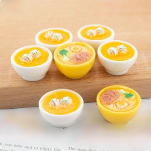 Série de jouets imitation petit-déjeuner : nouilles de riz et ramen, accessoires en résine faits main DIY, coiffes, pendentifs, ornements, épingles à cheveux - Product Image 3
