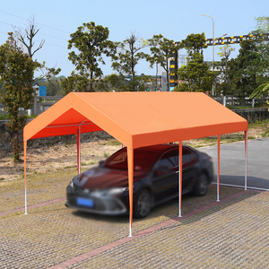 Ty 10x20 FT structure <span class=keywords><strong>en</strong></span> acier robuste abri de voiture <span class=keywords><strong>garage</strong></span> voiture abri de voiture tente de fête <span class=keywords><strong>en</strong></span> métal - Product Image 4
