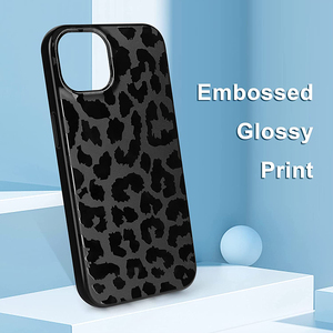 Hot IMD phong cách Glossy và matte Đen Leopard in đ<span class=keywords><strong>i</strong></span>ện thoạ<span class=keywords><strong>i</strong></span> di động trường hợp đố<span class=keywords><strong>i</strong></span> vớ<span class=keywords><strong>i</strong></span> iPhone 15 14 Pro Max - Product Image 2