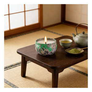 Coffret Cadeau de Bougies Non Toxiques en Pot – Cire Naturelle, Aromathérapie, Emballage pour Boutiques de Bien-être, Sélection pour Présentation de Fêtes - Product Image 5