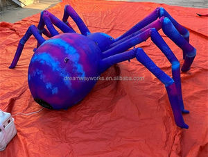 2025 vendita calda gigante ragno gonfiabile per la decorazione di Halloween - Product Image 4